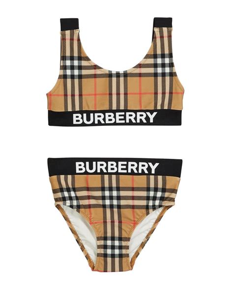 new burberry swimsuit|Burberry high waisted bikini.